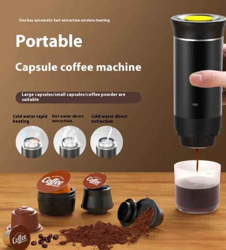 Máquina de Café Portátil Eléctrica