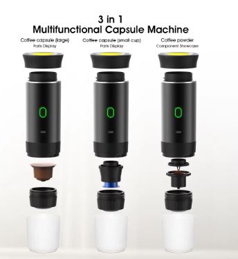 Máquina de Café Portátil Eléctrica