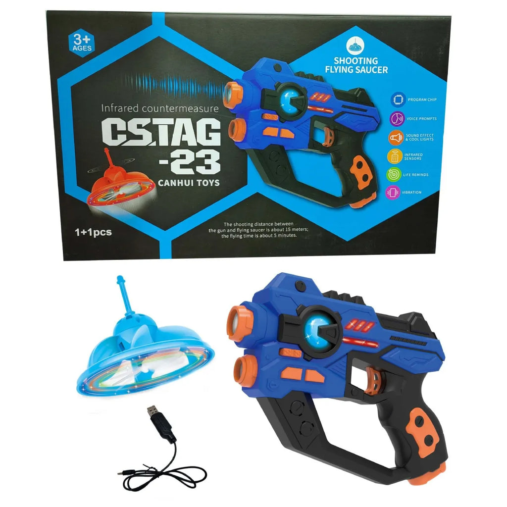 Equipo de Arma Real CS Batalla Multijugador con Pistola Láser Infrarroja